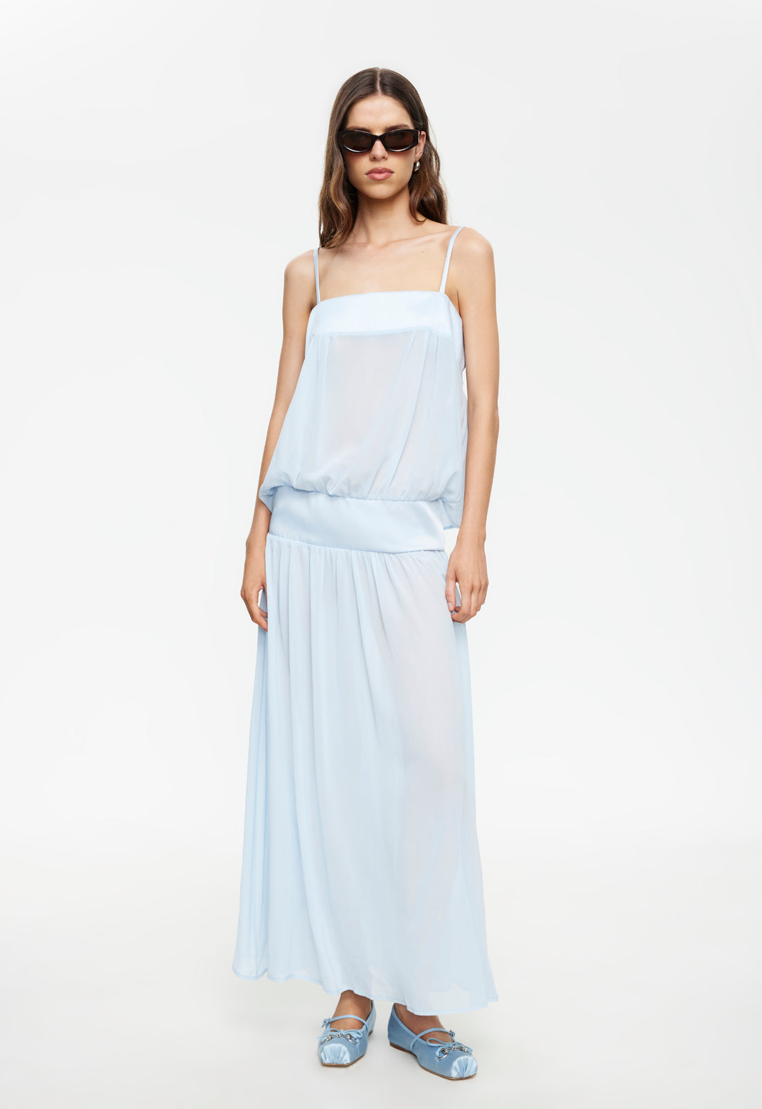 Gracia Maxi Dress - Pale Blue Lioness Fashion