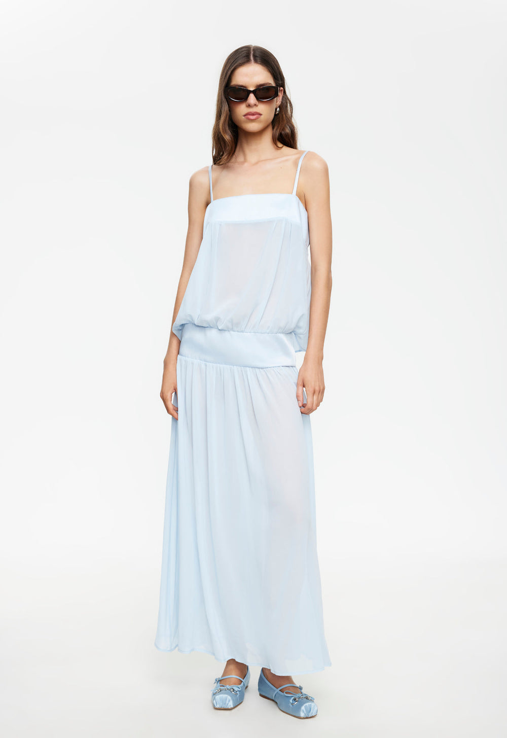 Gracia Maxi Dress - Pale Blue Lioness Fashion