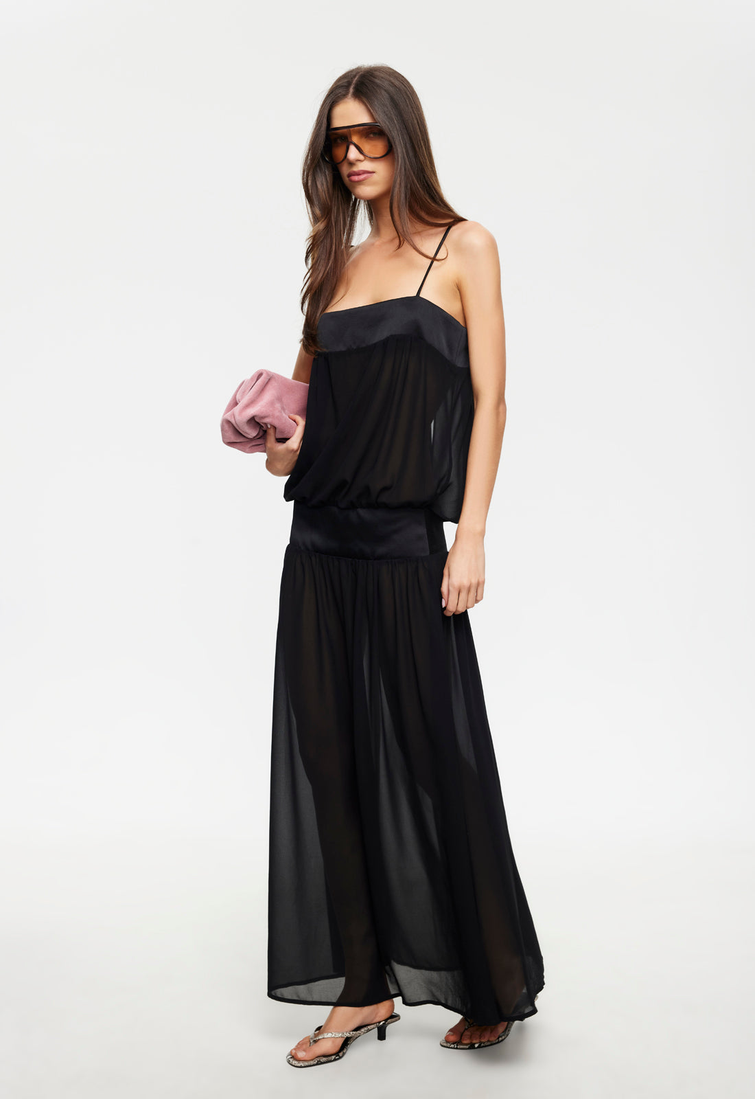 GRACIA MAXI DRESS - NOIR Lioness Fashion