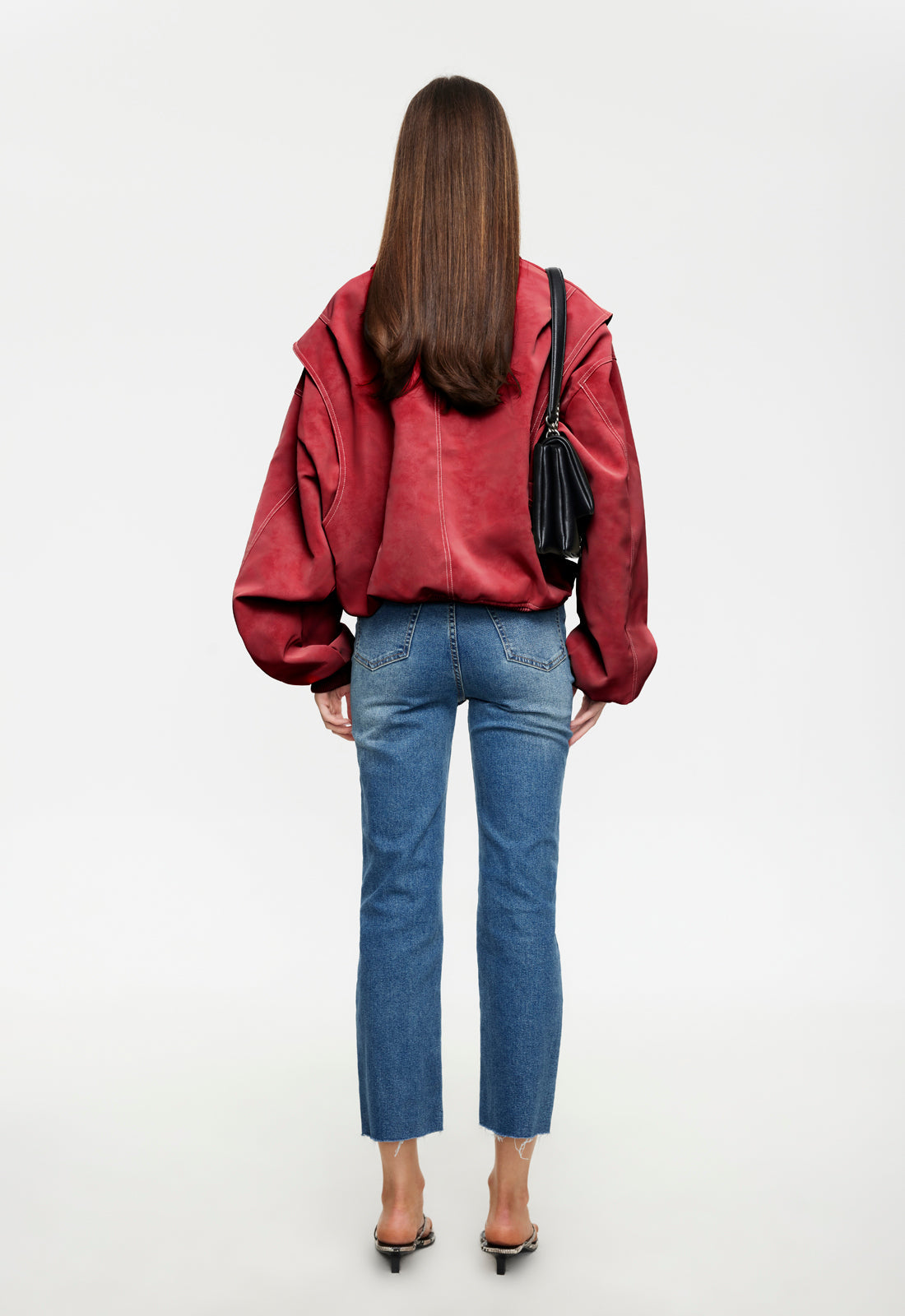 VISTA BOMBER - CRIMSON Lioness Fashion