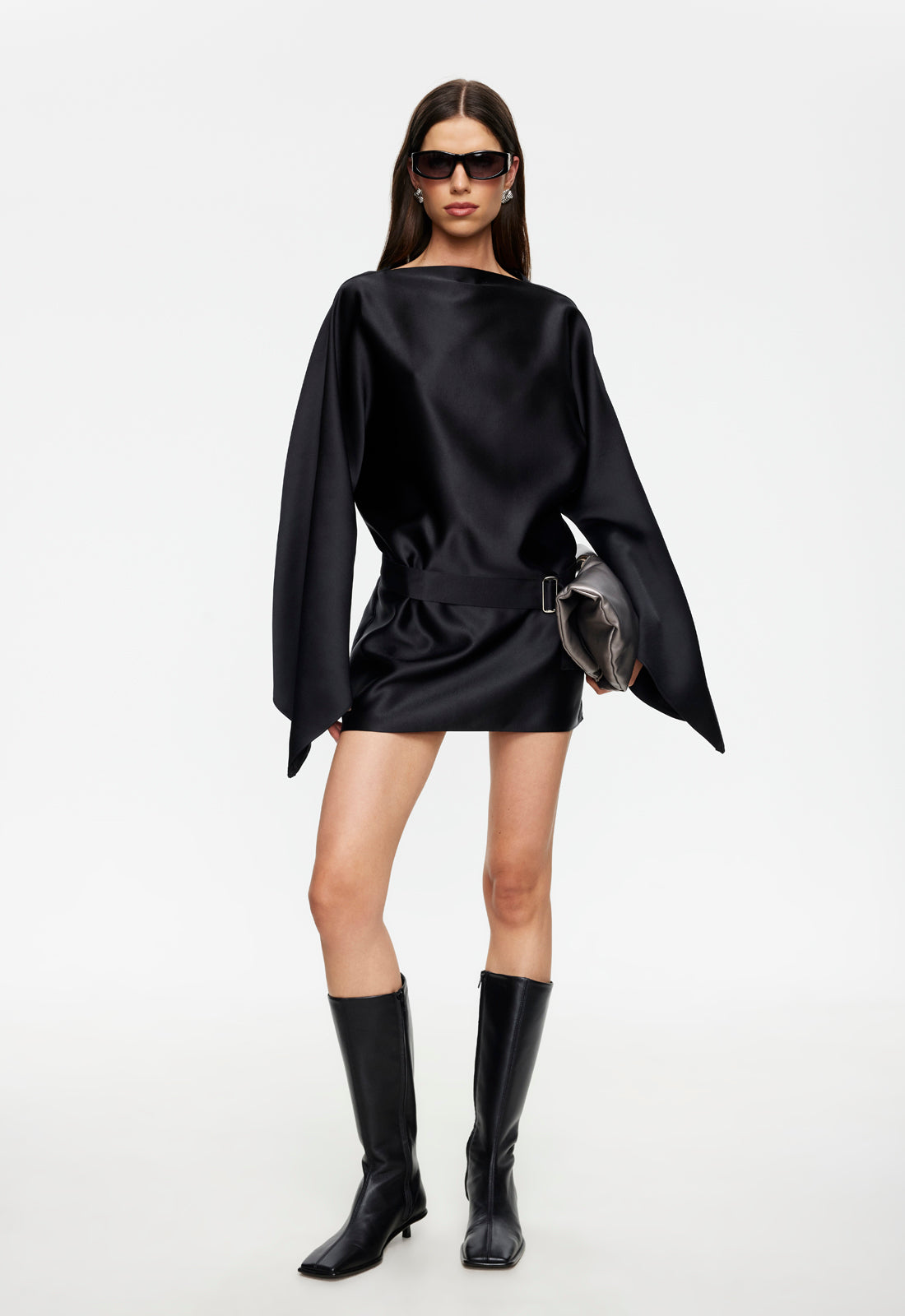 Touch Mini Dress - Noir Lioness Fashion