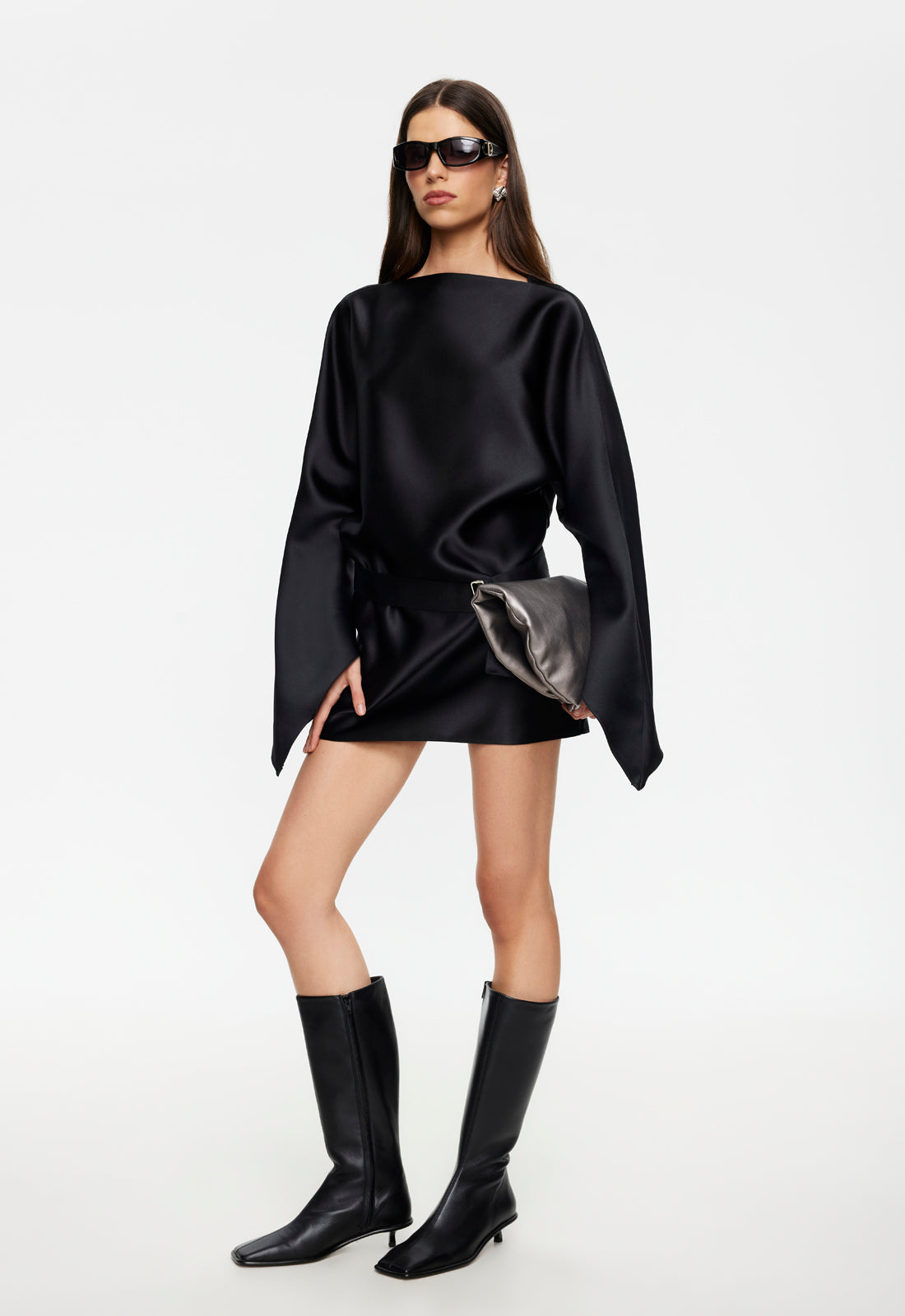 Touch Mini Dress - Noir Lioness Fashion