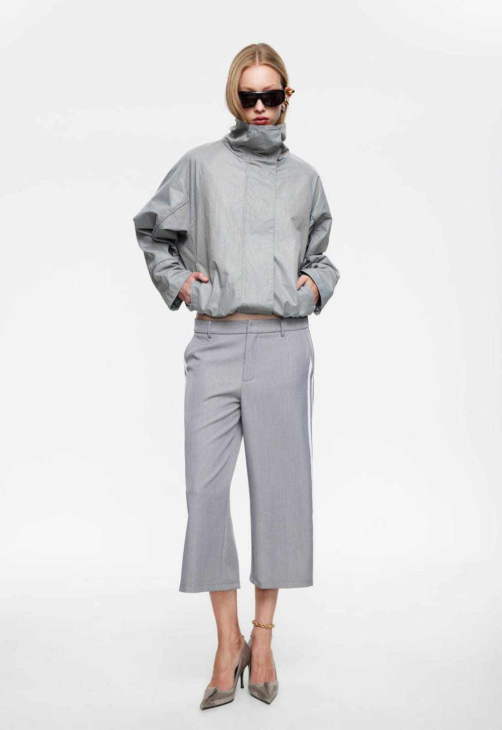 SHORELINE WINDBREAKER - SILVER Lioness Fashion