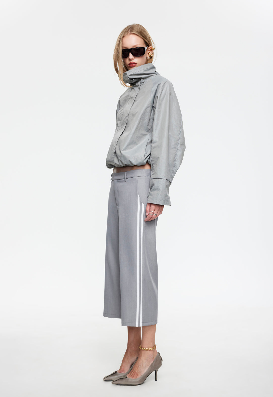 SHORELINE WINDBREAKER - SILVER Lioness Fashion