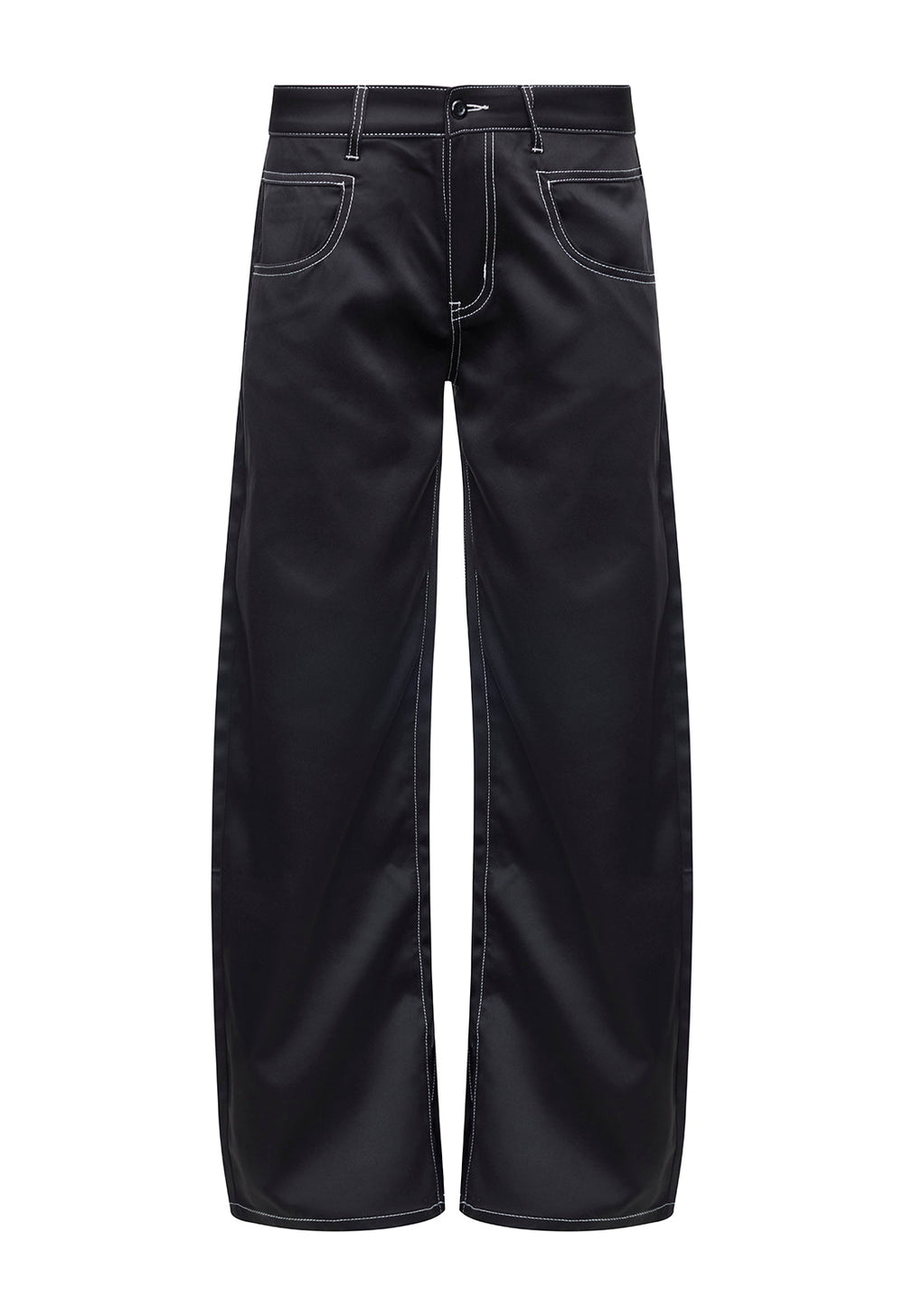 Serenity Satin Pant - Noir Lioness Fashion