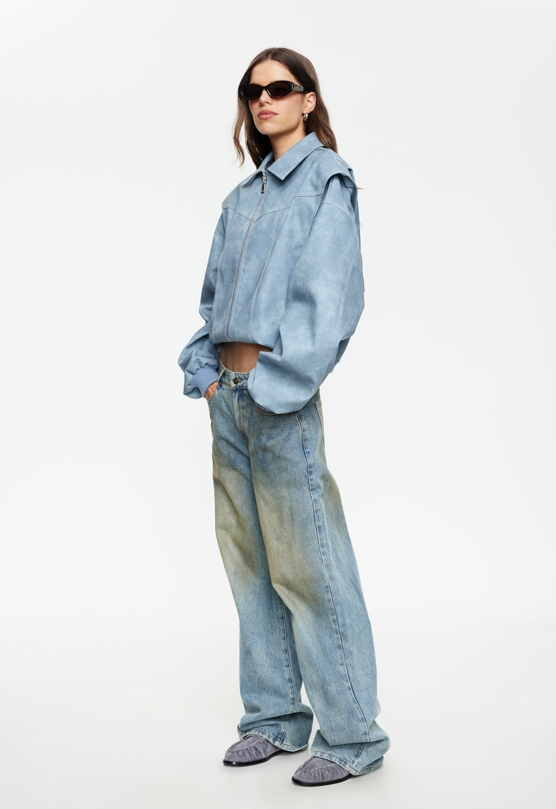 Vista Bomber - Slate Lioness Fashion