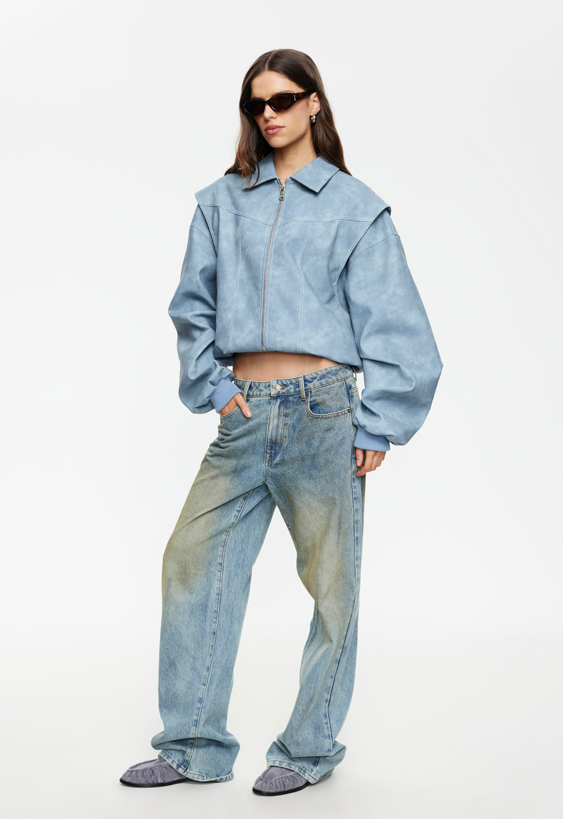 Vista Bomber - Slate Lioness Fashion