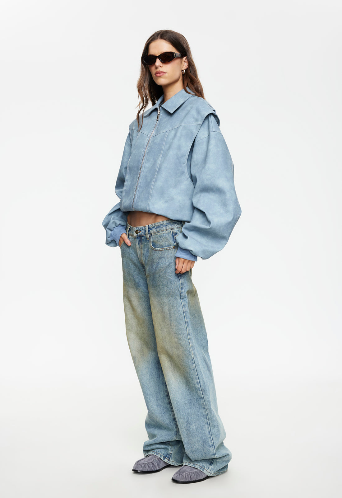 Vista Bomber - Slate Lioness Fashion