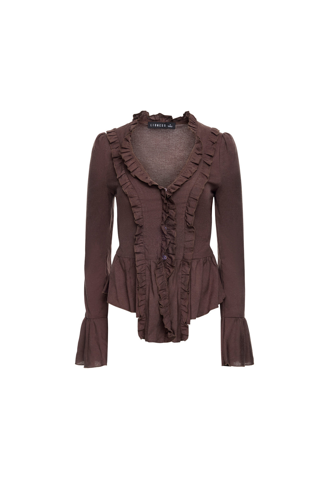 Odette Long Sleeve - Brown Lioness Fashion