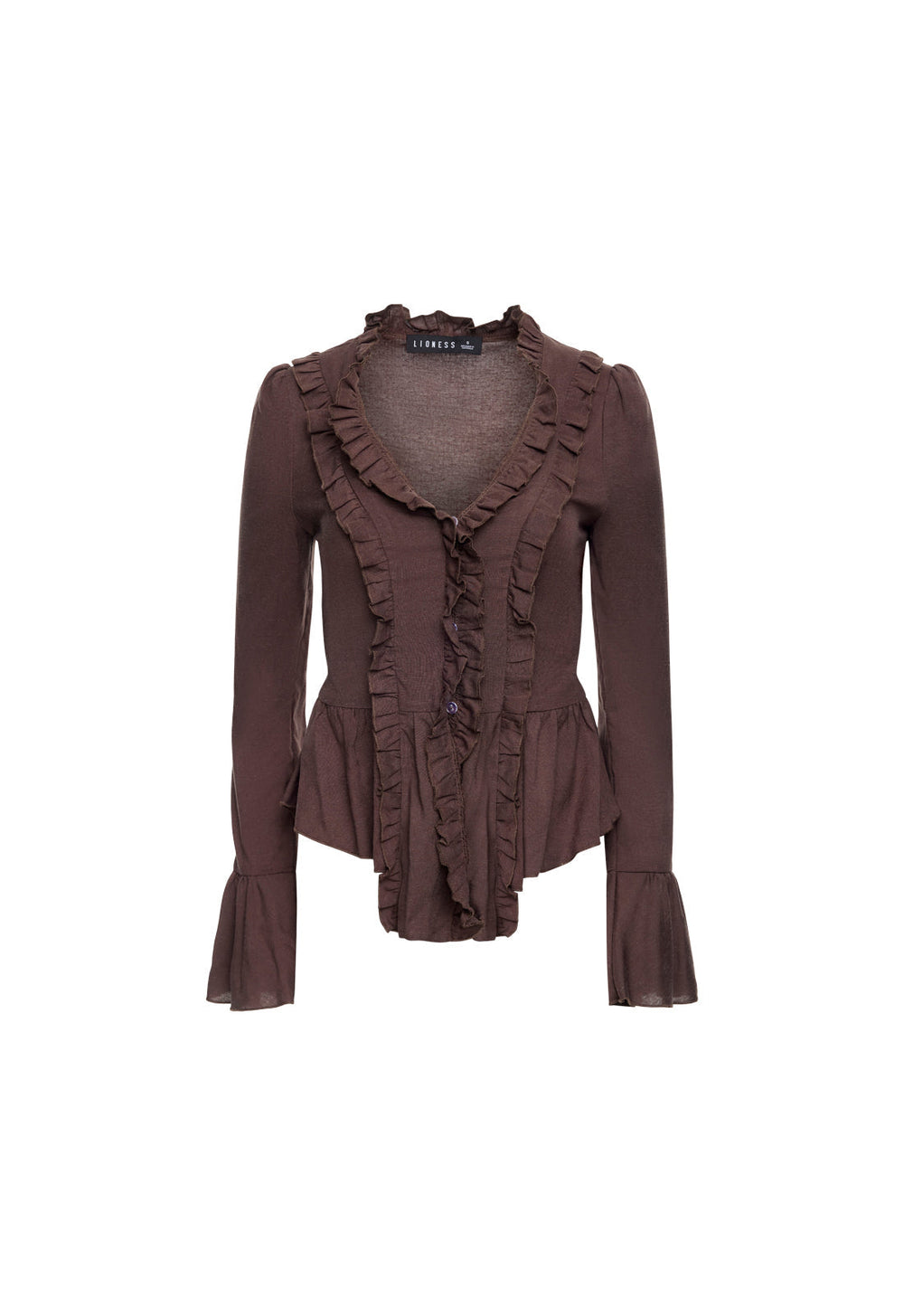 Odette Long Sleeve - Brown Lioness Fashion