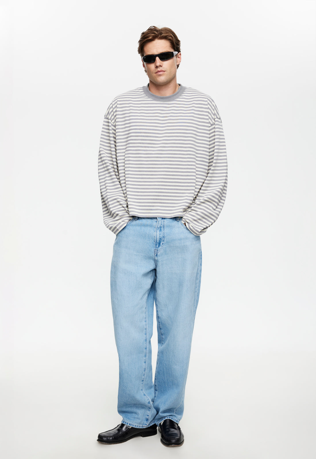 Bloom Long Sleeve - Ash Stripe Lioness Fashion