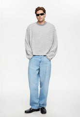 Bloom Long Sleeve - Ash Stripe Lioness Fashion
