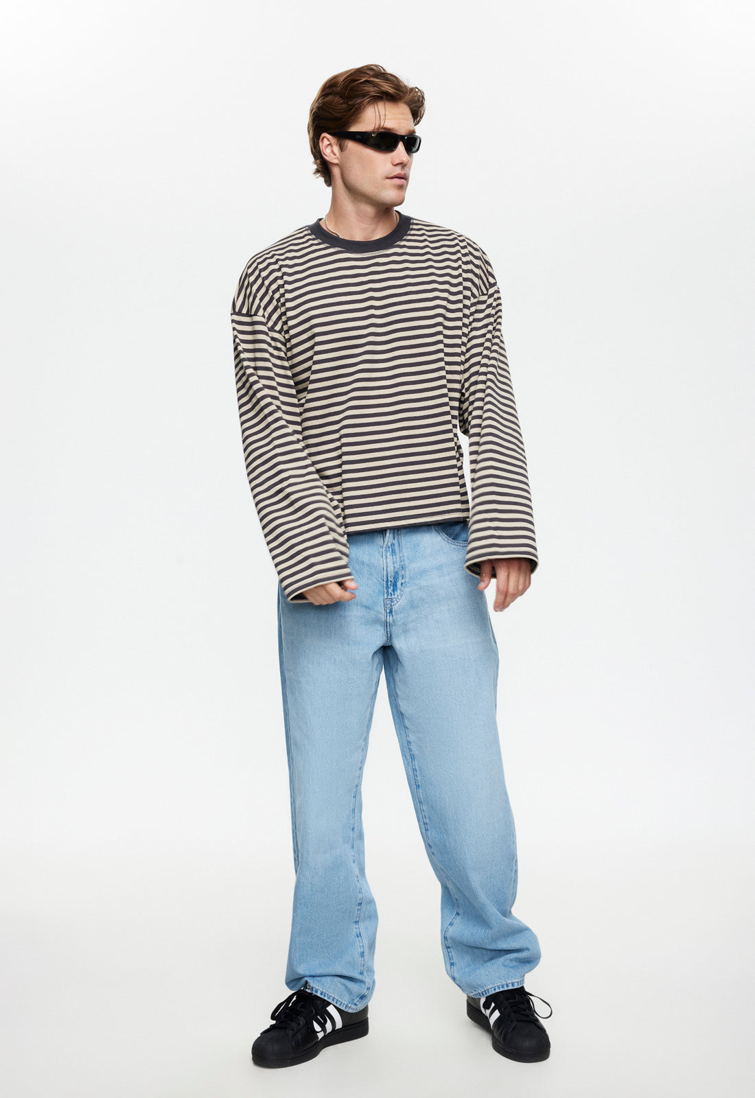 Bloom Long Sleeve - Slate Stripe Lioness Fashion