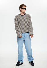 Bloom Long Sleeve - Slate Stripe Lioness Fashion