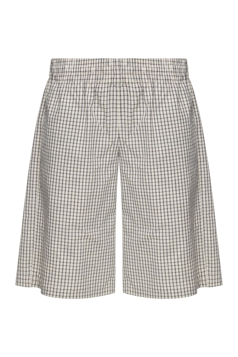 SEVIGNEY LONG SHORT - CREAM CHECK Lioness Fashion