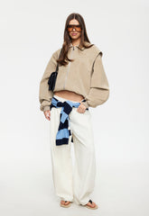 VISTA BOMBER - LATTE Lioness Fashion