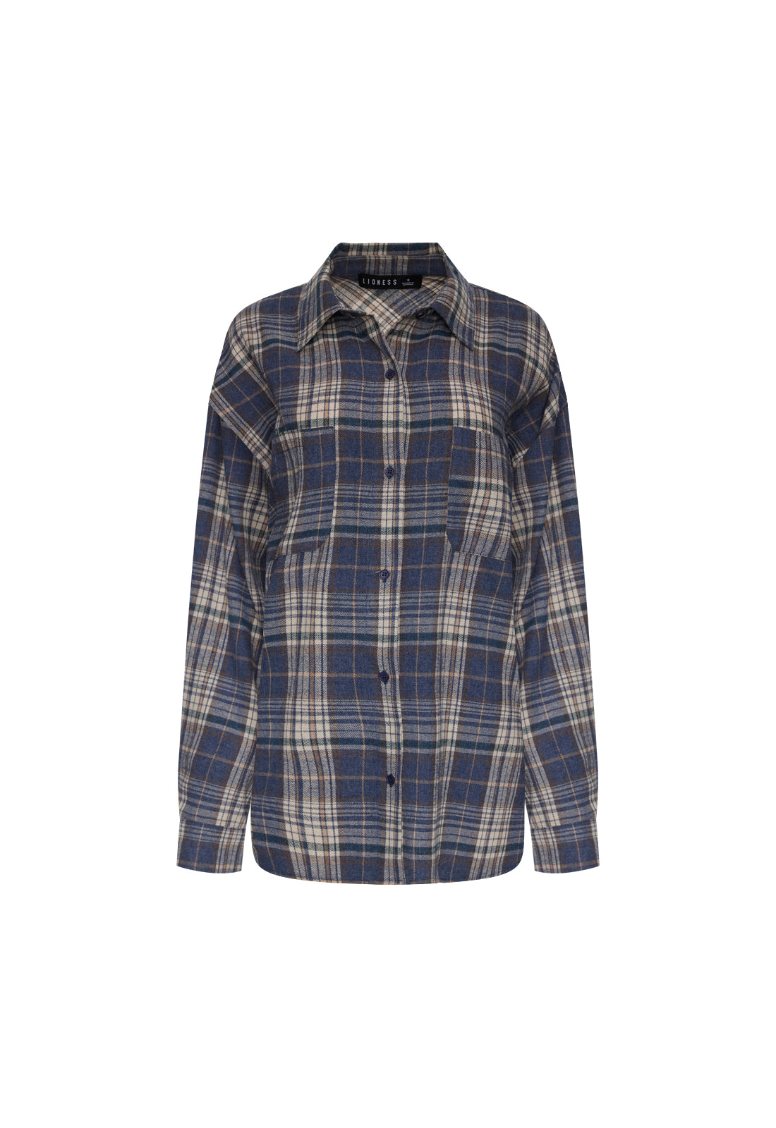CLARITY SHIRT - ASH PLAID Lioness Fashion