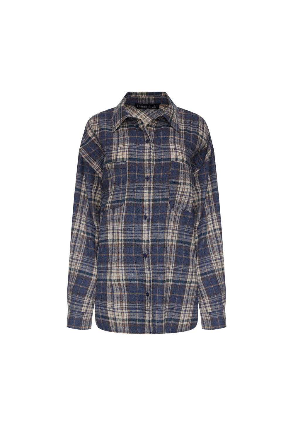 CLARITY SHIRT - ASH PLAID Lioness Fashion