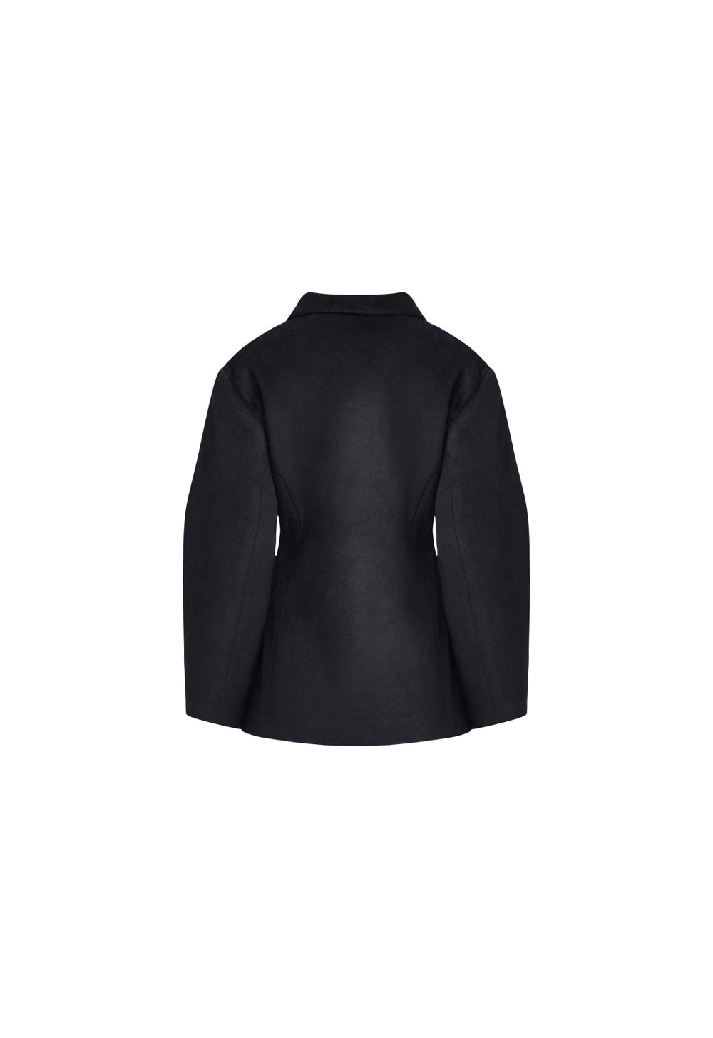 HEART SHAPED COAT - ONYX Lioness Fashion