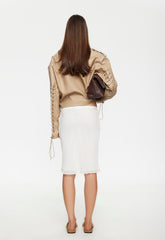SHORELINE MIDI SKIRT - PEARL Lioness Fashion