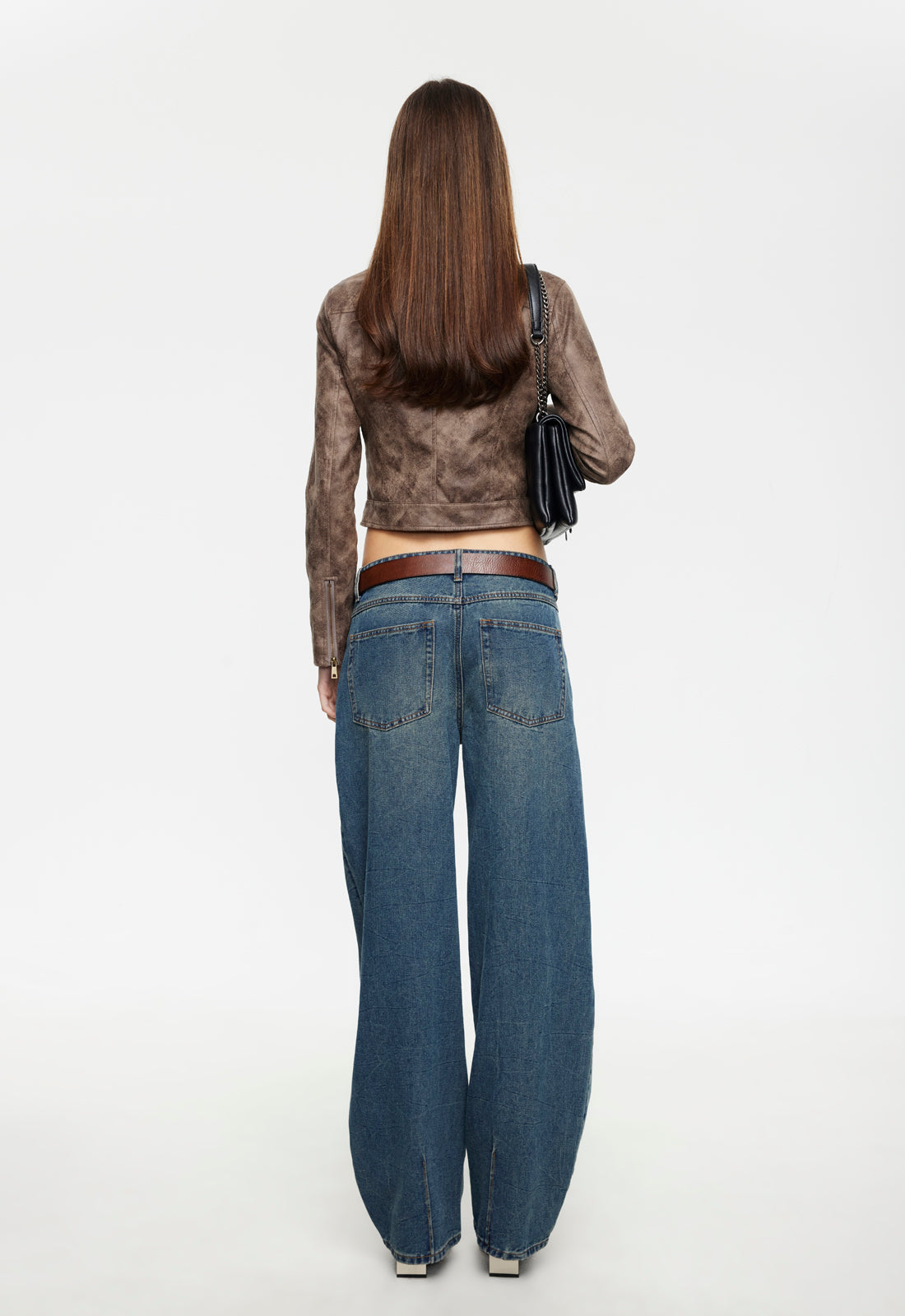 BELLA MOTO JACKET - CHOCOLATE Lioness Fashion