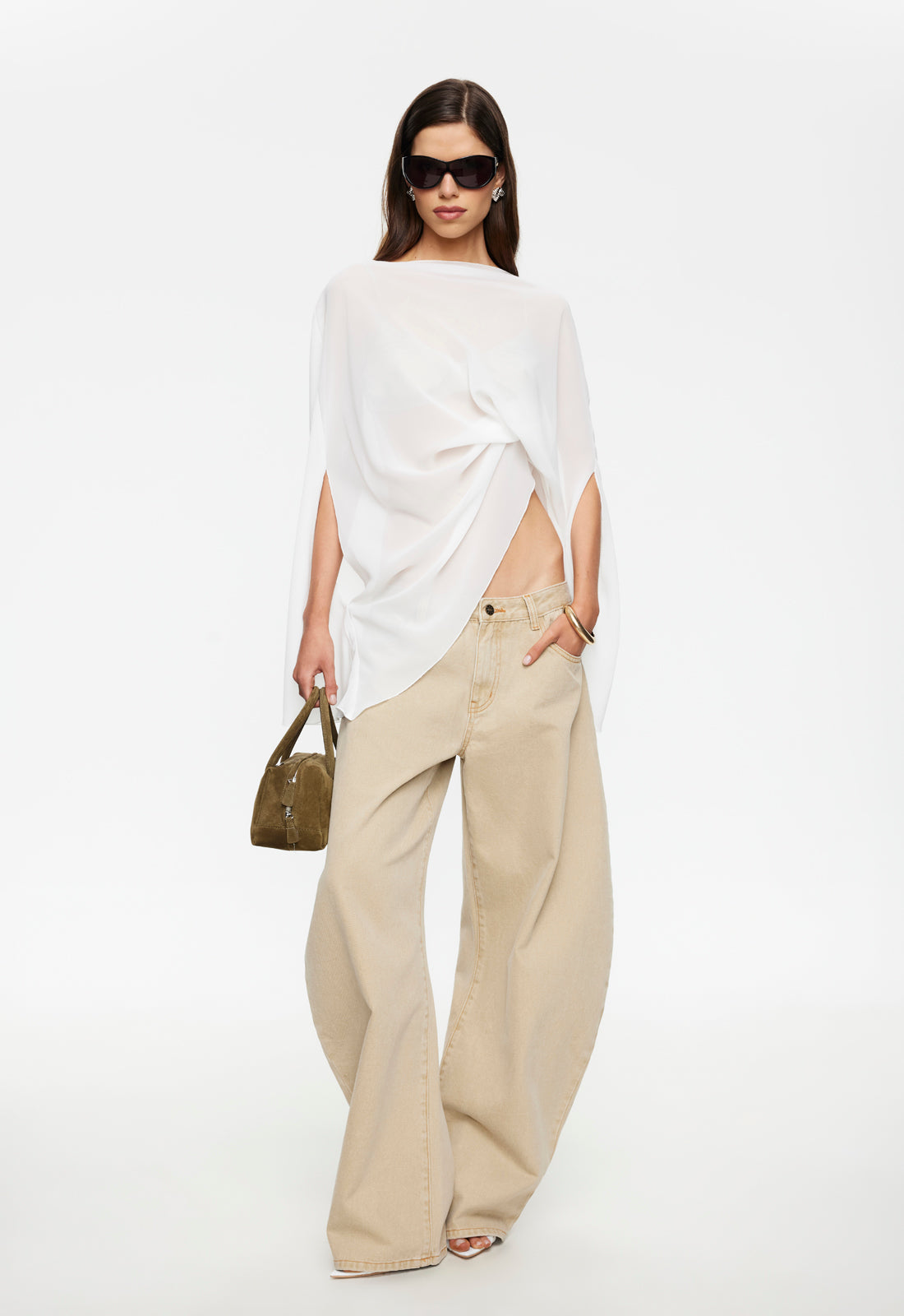 Aura Poncho - Porcelain Lioness Fashion