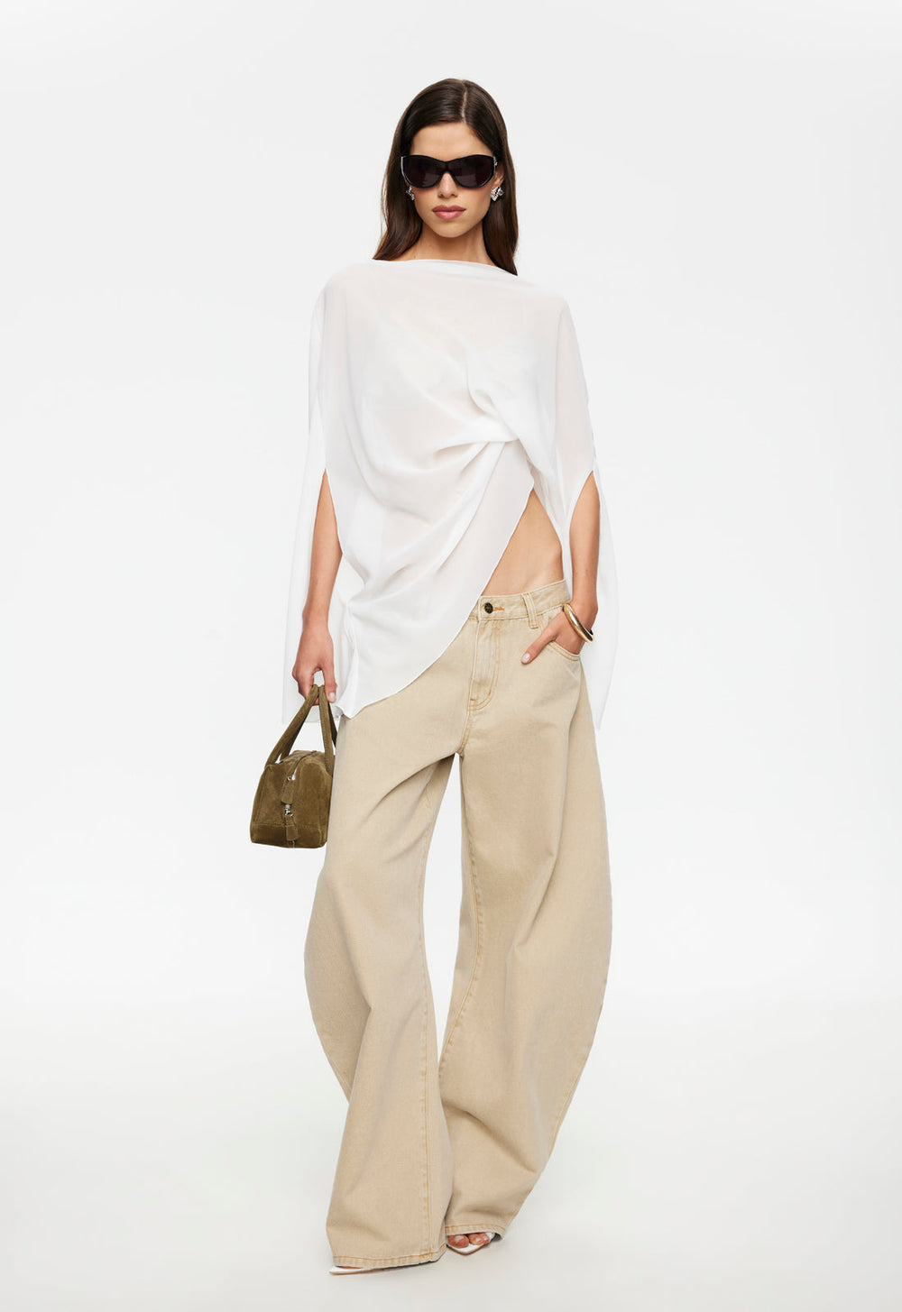 Aura Poncho - Porcelain Lioness Fashion