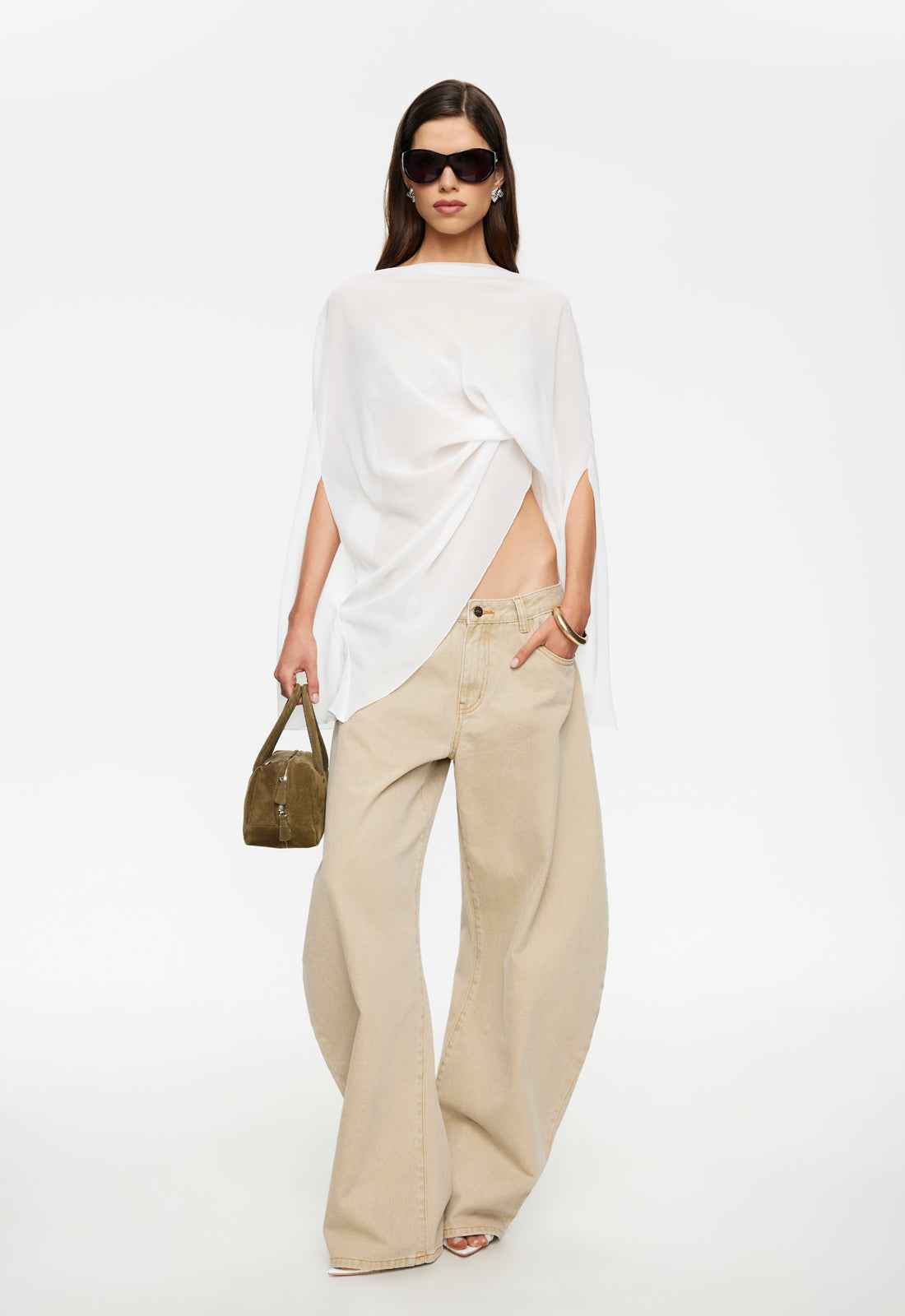 Aura Poncho - Porcelain Lioness Fashion