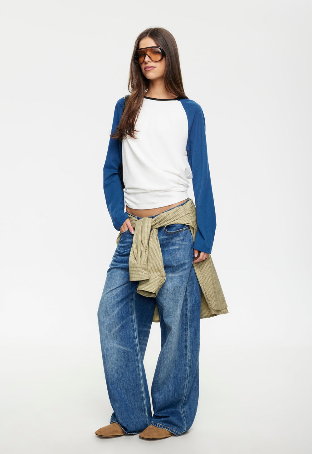 KRAVITZ BASEBALL TEE - BLUE Lioness Fashion