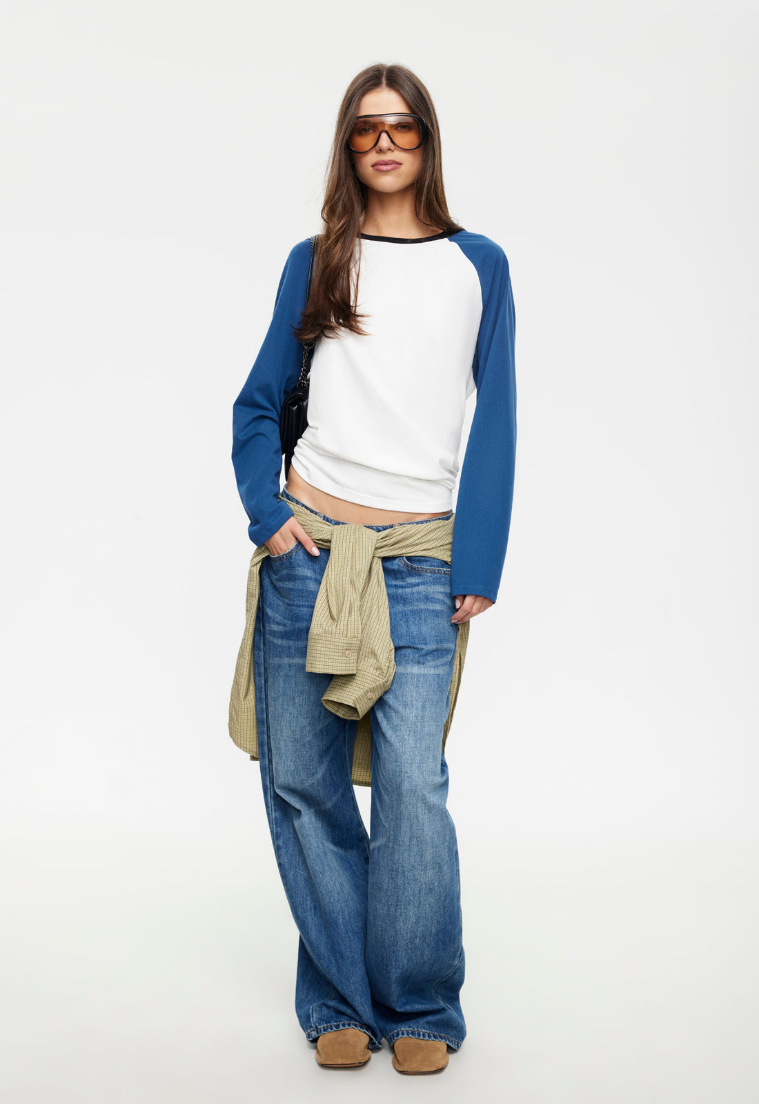 KRAVITZ BASEBALL TEE - BLUE Lioness Fashion