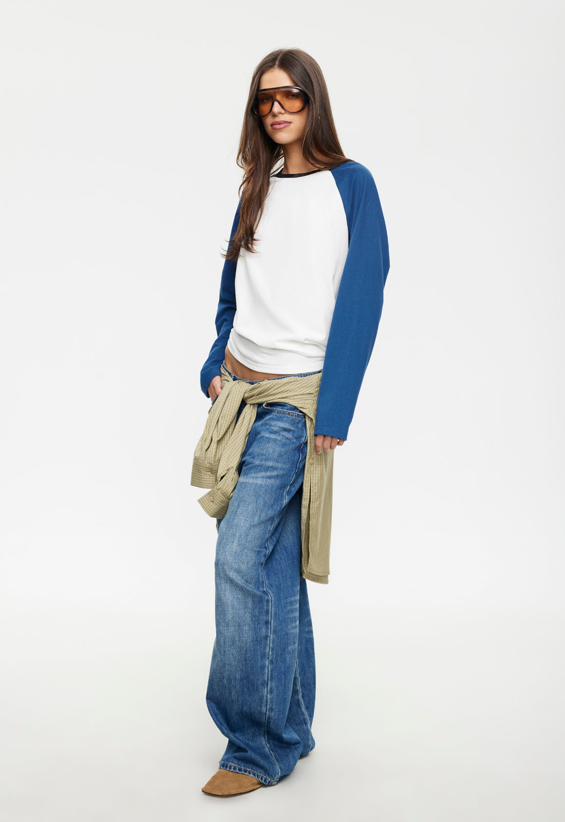 KRAVITZ BASEBALL TEE - BLUE Lioness Fashion