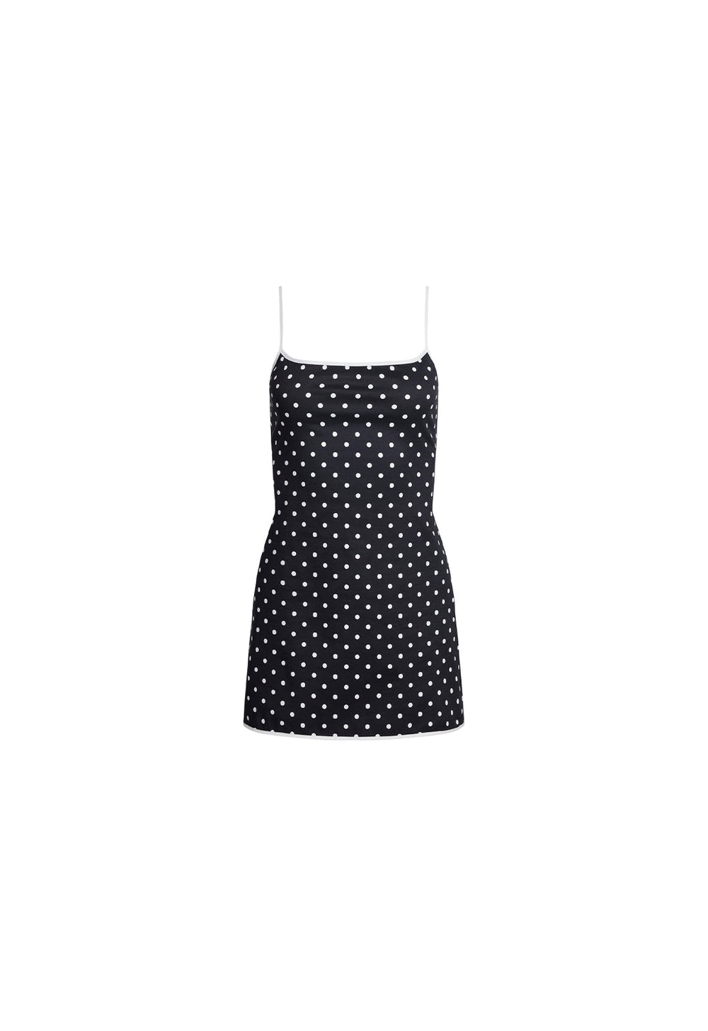 VOYAGE MINI DRESS - NOIR POLKA Lioness Fashion