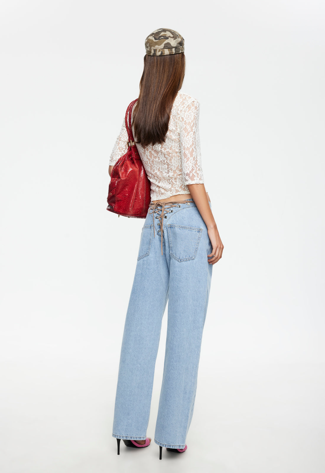 Totti Jean - Washed Blue Lioness Fashion