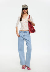 Totti Jean - Washed Blue Lioness Fashion