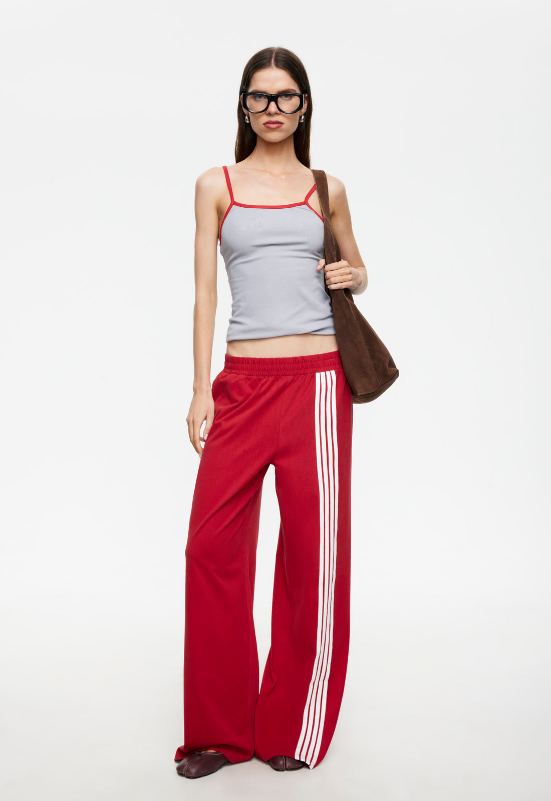 Red Eye Track Pant - Crimson Lioness Fashion