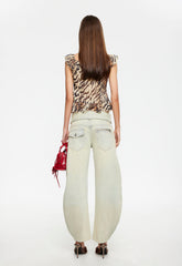 Dynasty Jean - Camel Lioness Fashion