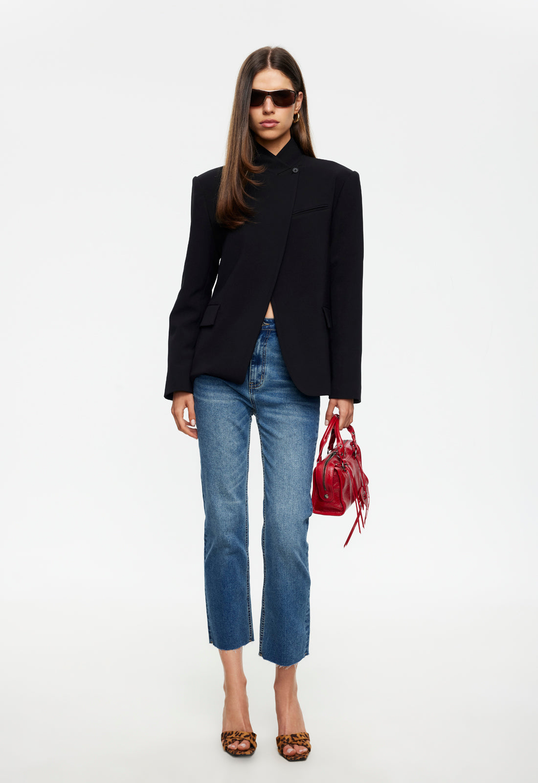 Trophy Club Blazer - Noir Lioness Fashion