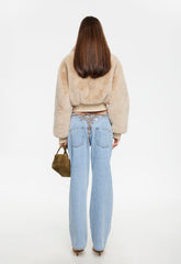 Drita Faux Fur - Sand Lioness Fashion