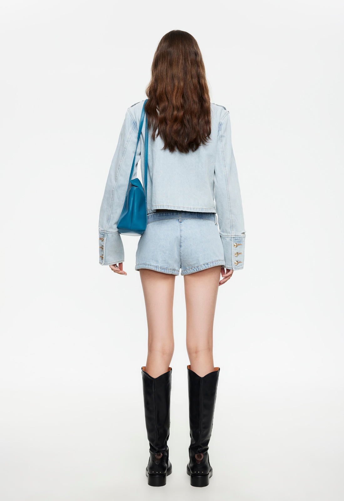 Rush Hour Jacket - Light Denim Lioness Fashion