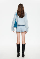 Rush Hour Jacket - Light Denim Lioness Fashion