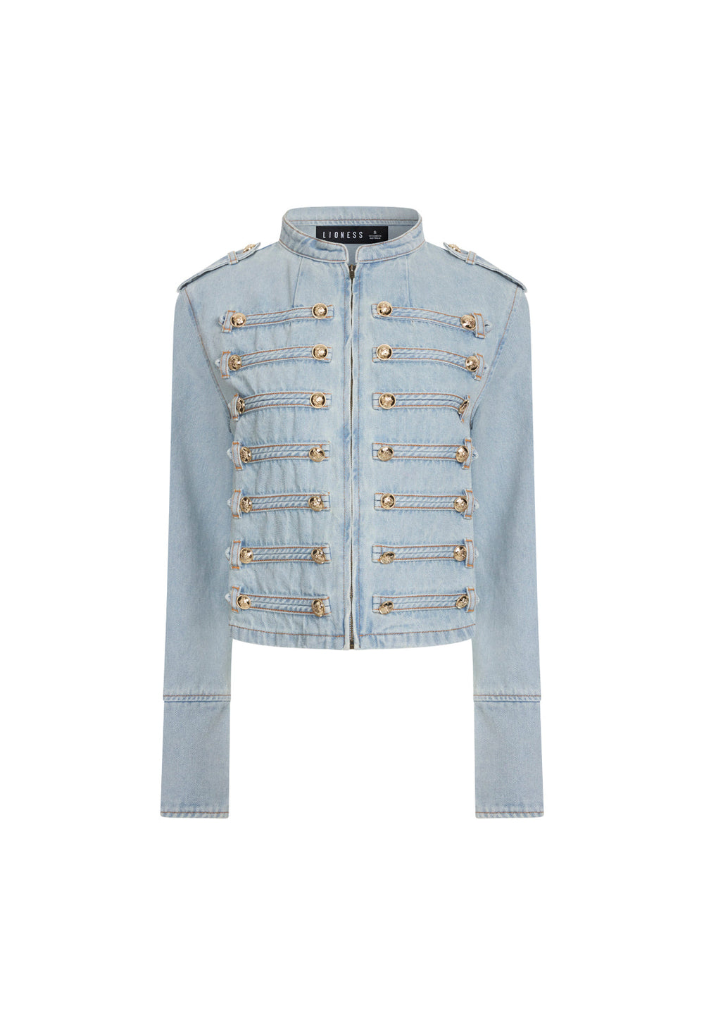Rush Hour Jacket - Light Denim Lioness Fashion