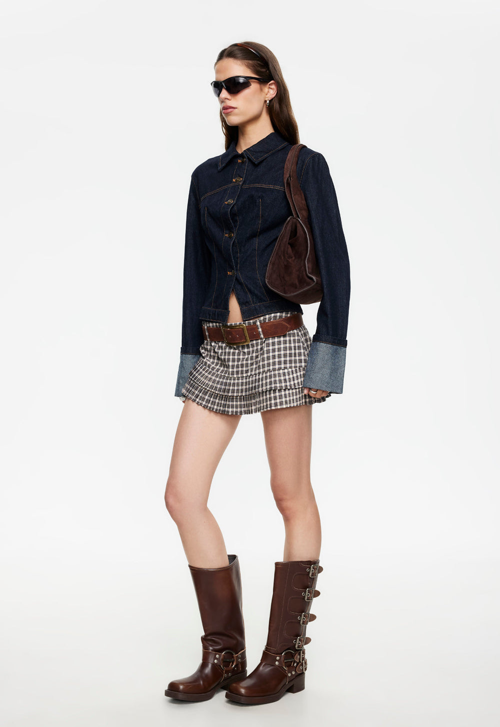 The Bronx Denim Jacket - Indigo Lioness Fashion