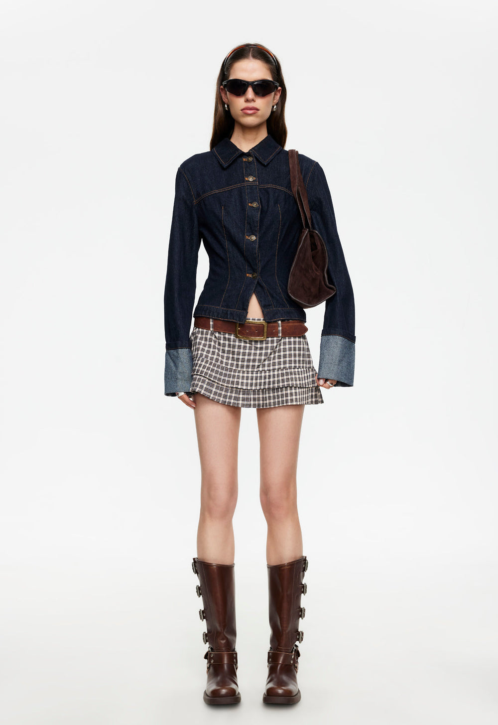 The Bronx Denim Jacket - Indigo Lioness Fashion