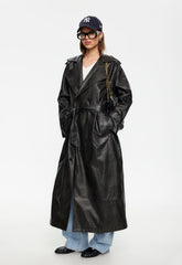 Off Duty Coat - Washed Onyx Lioness Fashion