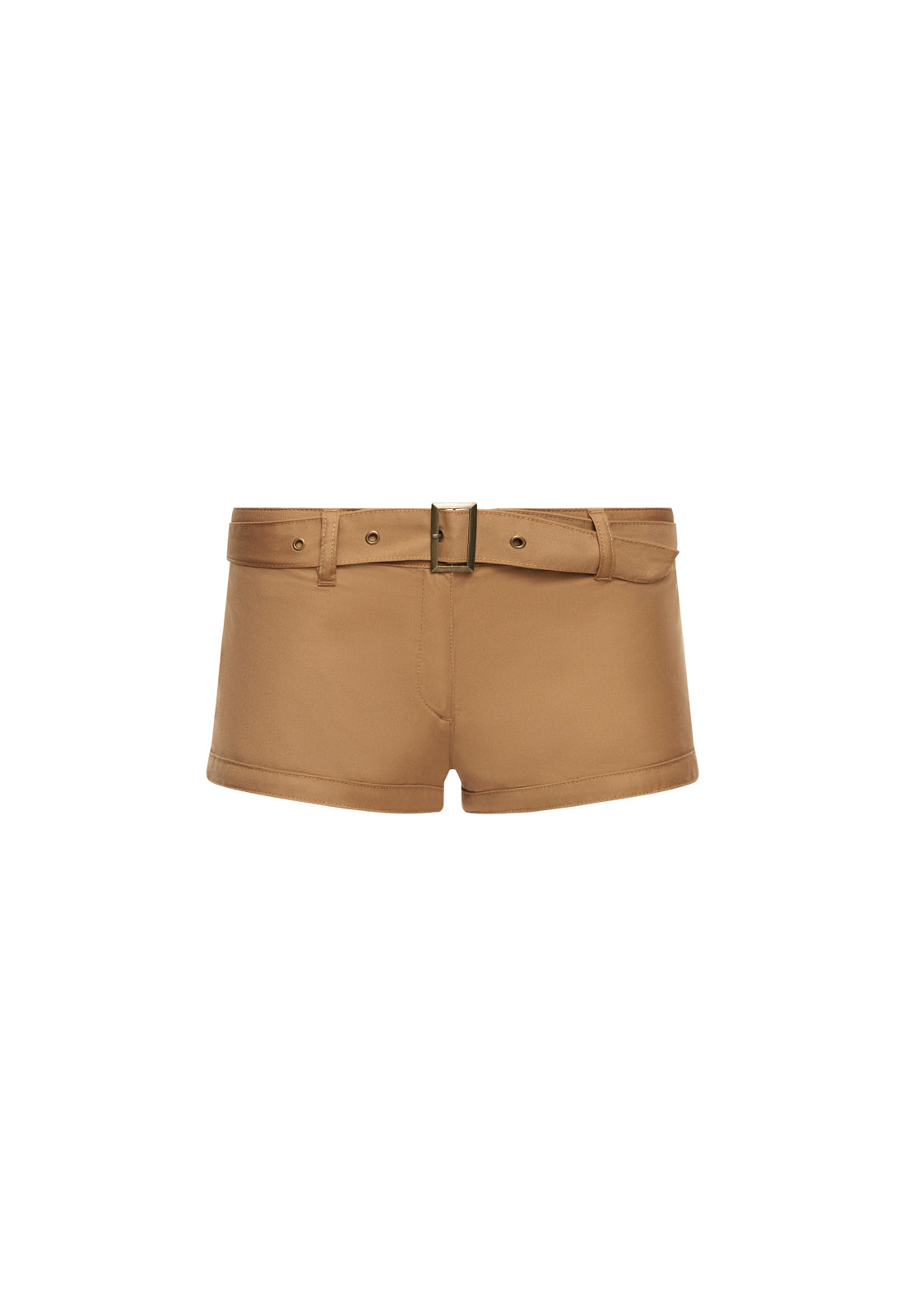 Afterglow Mini Short - Camel Lioness Fashion
