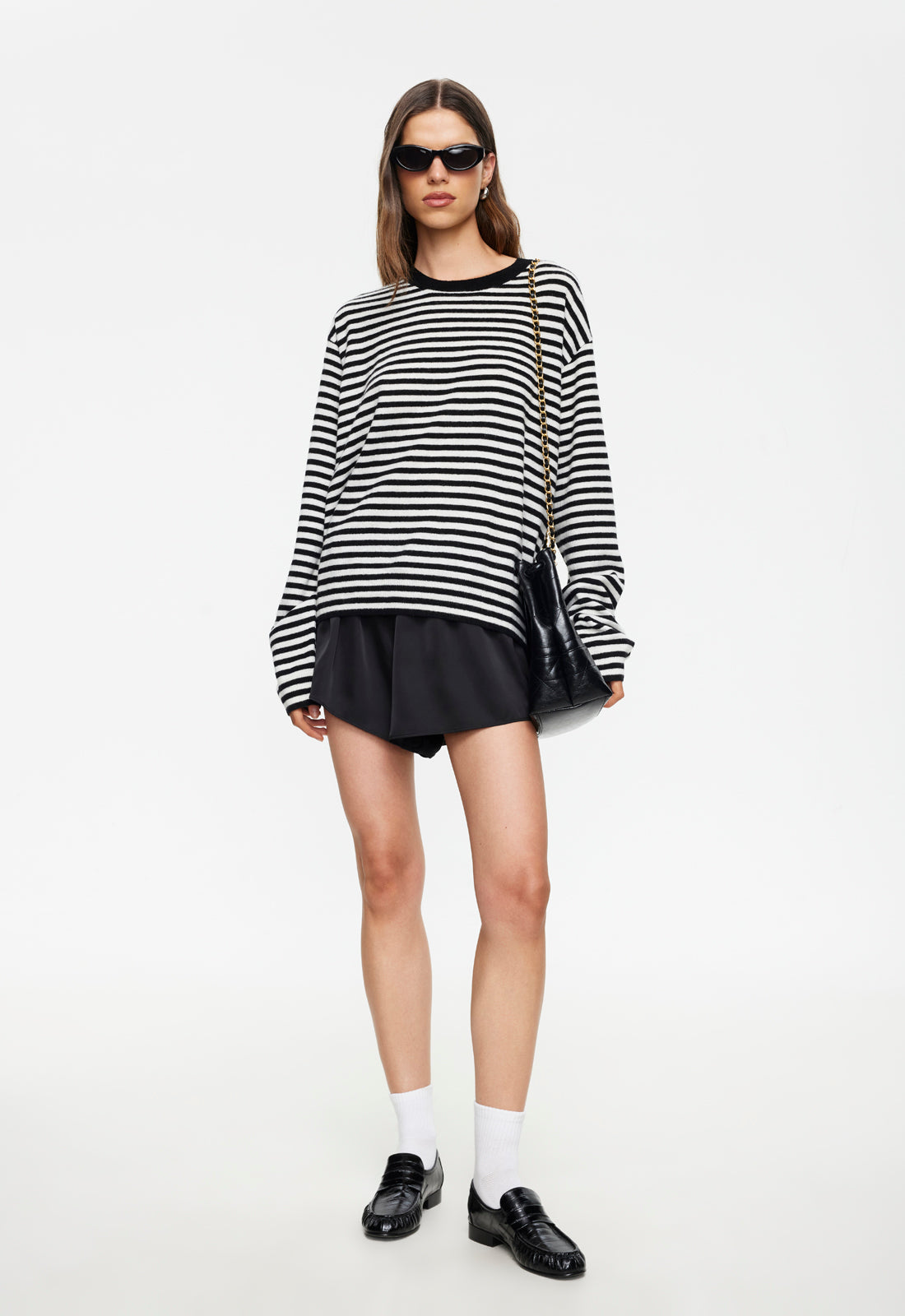 Toni Satin Short - Noir Lioness Fashion