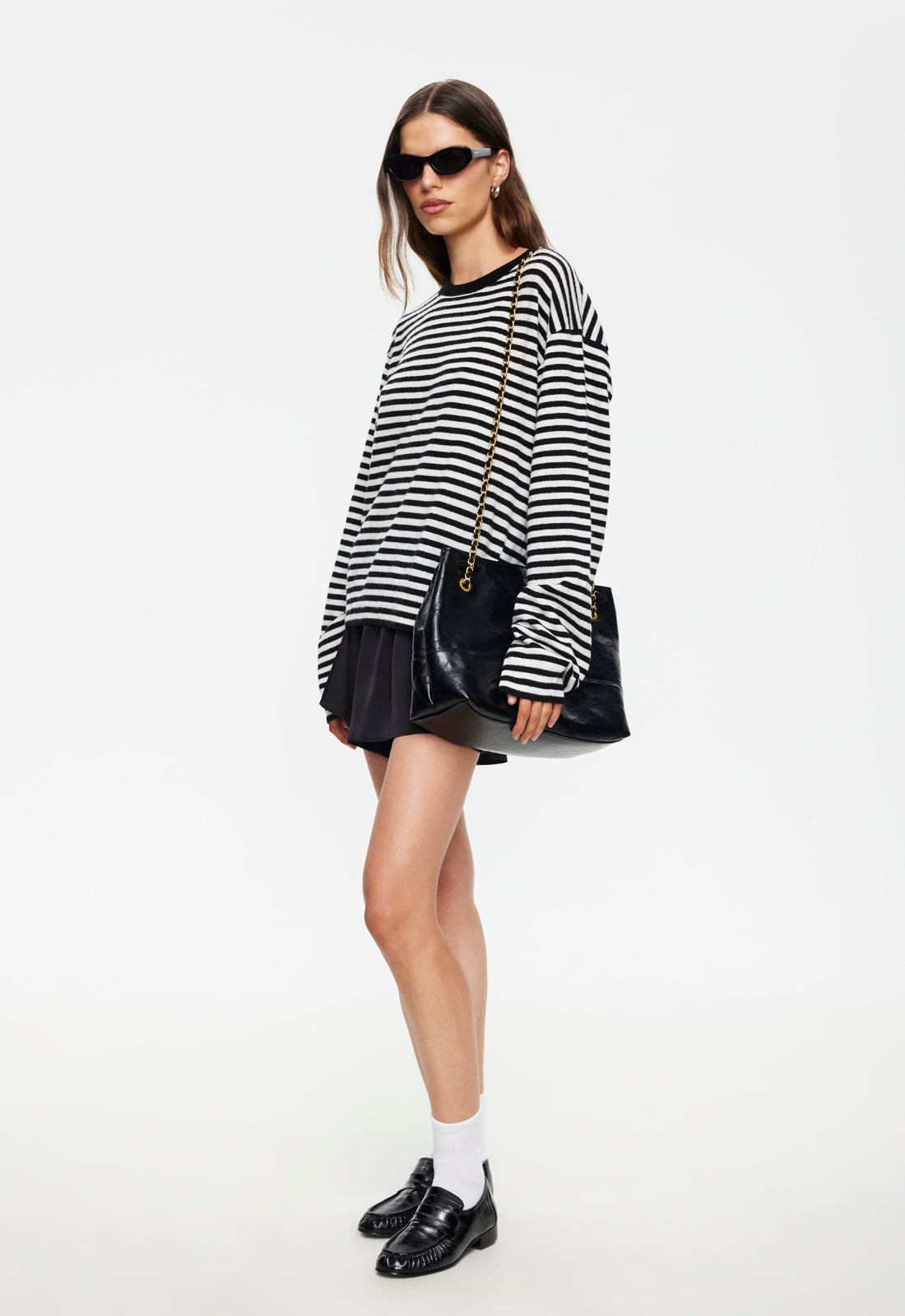 Toni Satin Short - Noir Lioness Fashion