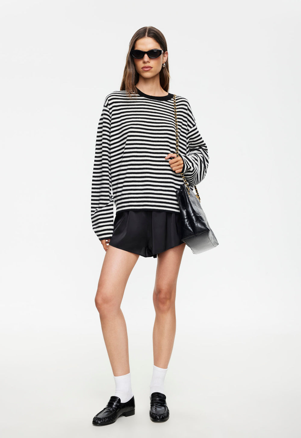 Toni Satin Short - Noir Lioness Fashion