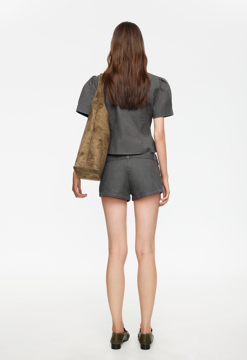 Afterglow Mini Short - Moss Lioness Fashion