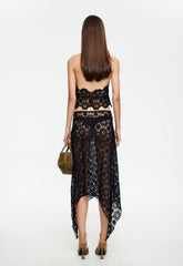 Trophy Midi Skirt - Noir Lioness Fashion